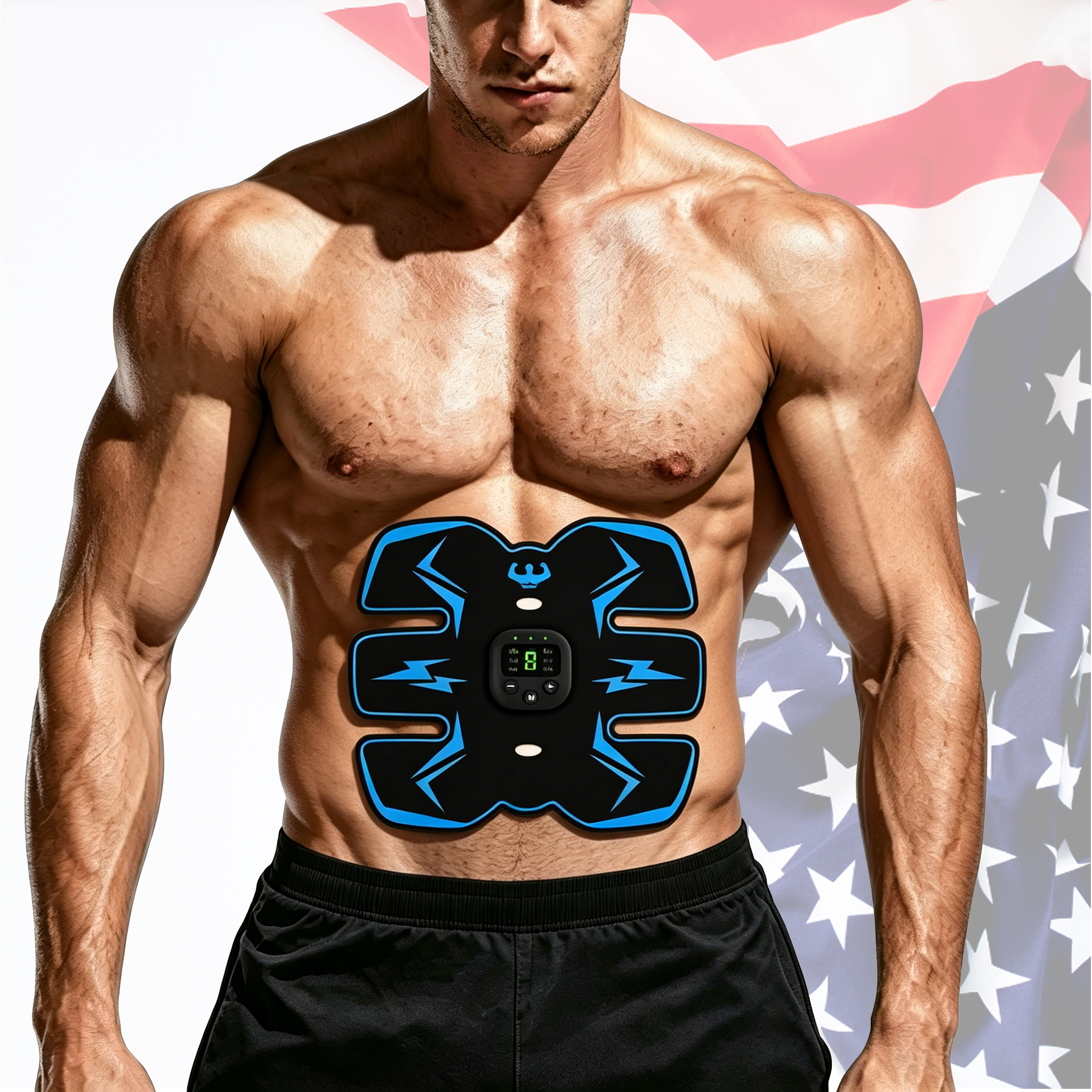 Stimulateur abdominal Tactical X original 2026-Abdominaux uniquement