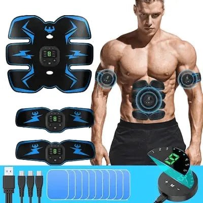 Tactical X Abs Stimulator 2023 - Abs + Arms + Gel Pads - TACTICAL X GEAR ab stimulator belt