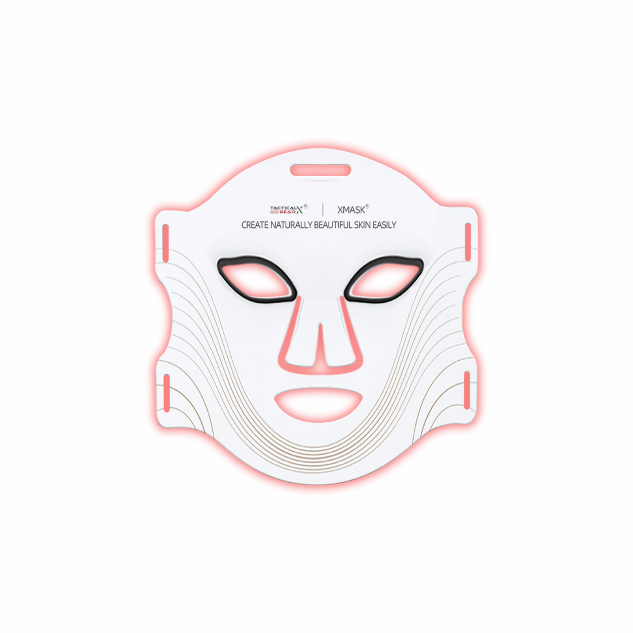 Kit LED pour le visage et le cou Tactical X Mask d'origine | Masque LED Ultimate Omnilux et Currentbody 360